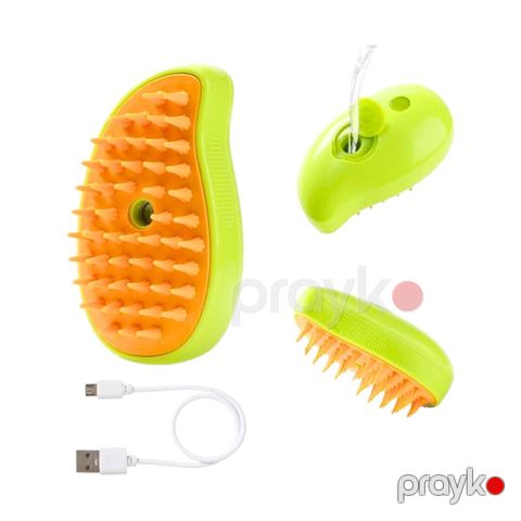 Buxar masaj fırçası Pet Brush itlər və pişiklər üçün 12x7x4.5 sm — Bakı