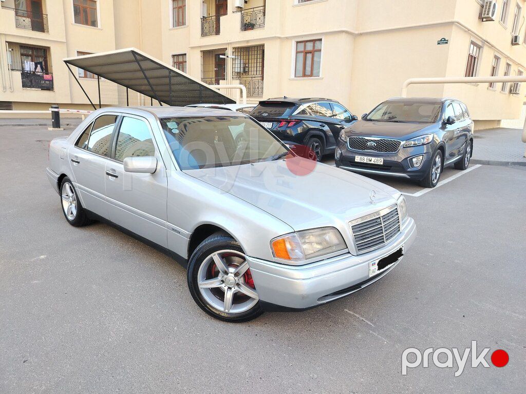 Mercedes C 220, 2.2 L, 1994 il, 344 000 km — Avtomobillər, Bakı (4)