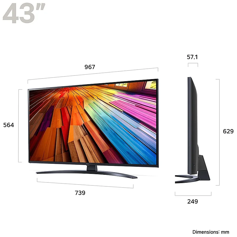 Televizor LG 43″ 43UT81006LA.AMCN — Televizorlar, Bakı (6)