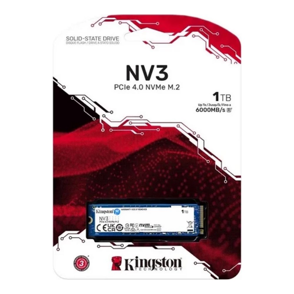 SSD Kingston NV3 1 TB SNV3S/1000G M.2 pcı-e 4.0 (SNV3S/1000G) — Komponentlər, Bakı