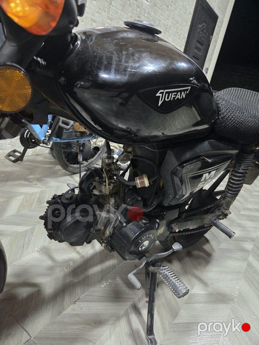 Motosiklet Tufan M50. 2021 il — Motosiklet və mopedlər, Qəbələ (6)