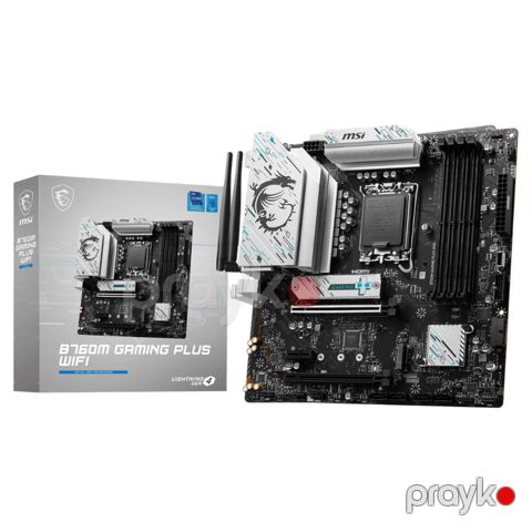 Ana plata msı B760M gamıng plus Wi-Fi LGA1700 (MSI-B760M-GMP) — Bakı