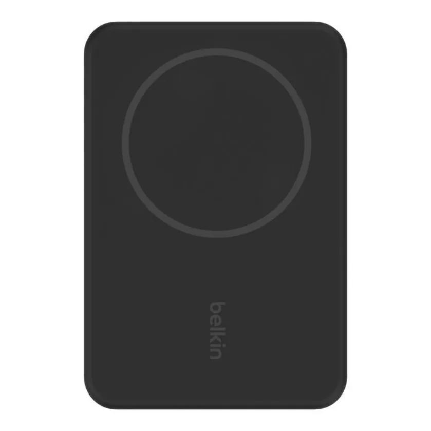 Power bank Belkin 5K Magnetic wireless + Kick stand Black — Mallar, Bakı (2)