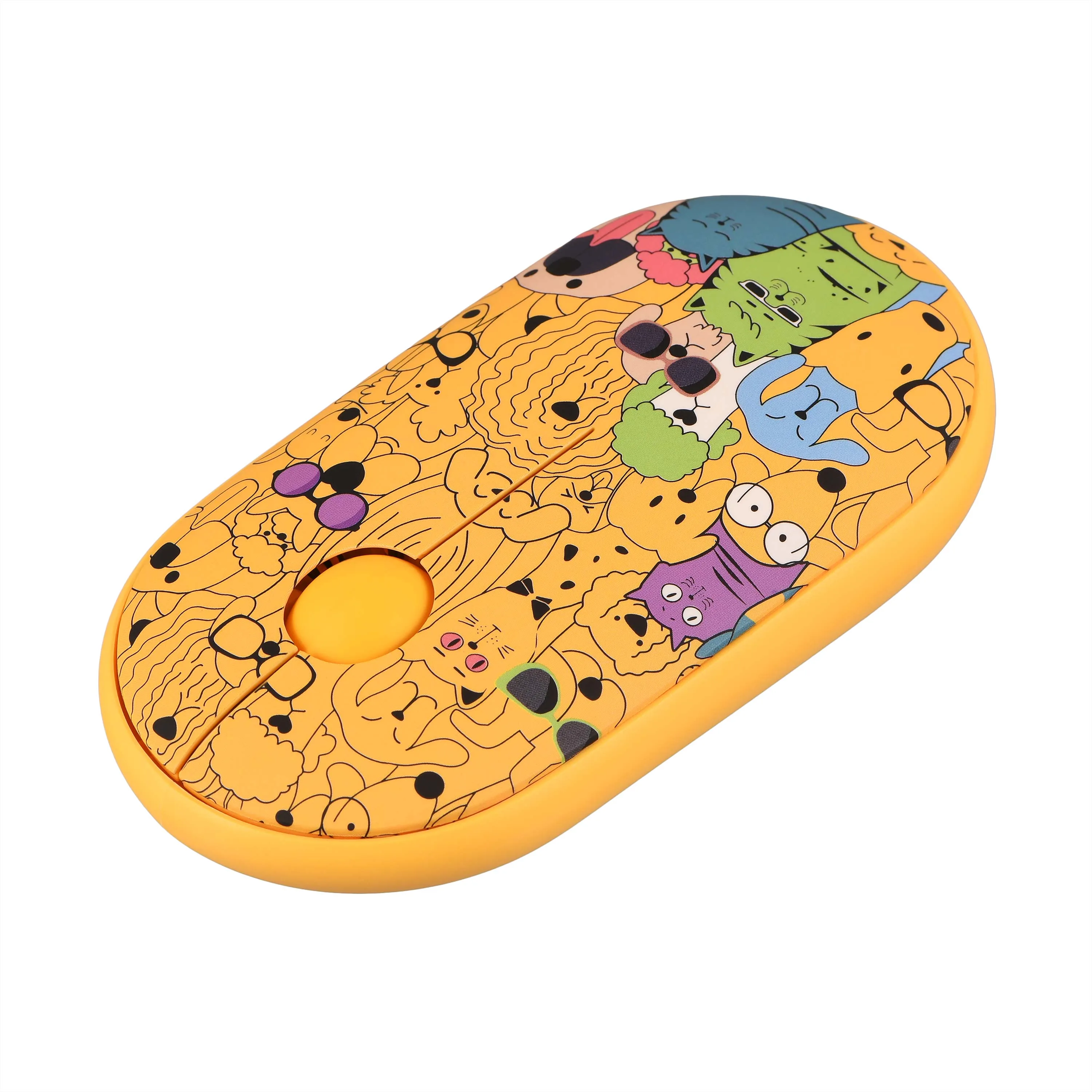 Siçan 2E MF300 Pets Cats&Dogs Silent WL BT Yellow — Mallar, Bakı (2)