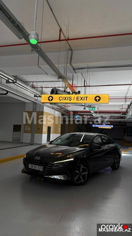 Hyundai Elantra, 2023 il — Minik avtomobili icarəsi, Bakı (2)