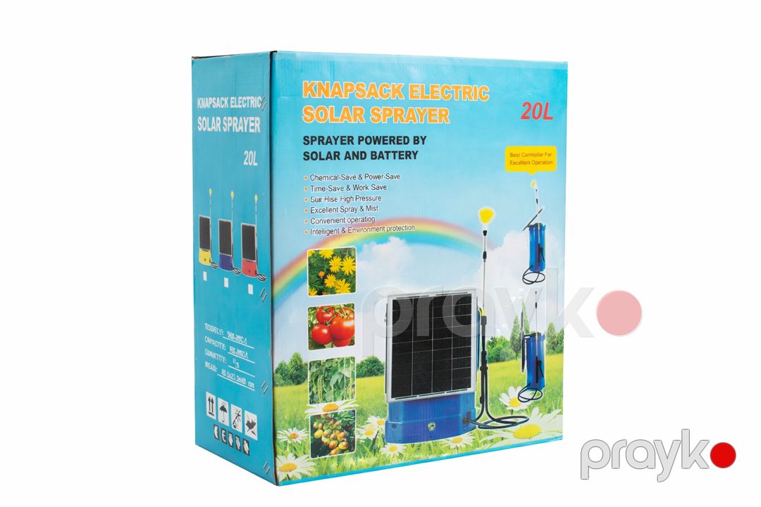 Dərmansəpən HX-20C-1, günəş paneldən enerji toplayan, 20 l — Mallar, Bakı (3)