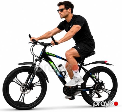 Dağ velosipedi Bargerro 007 29" Black/Green — Bakı