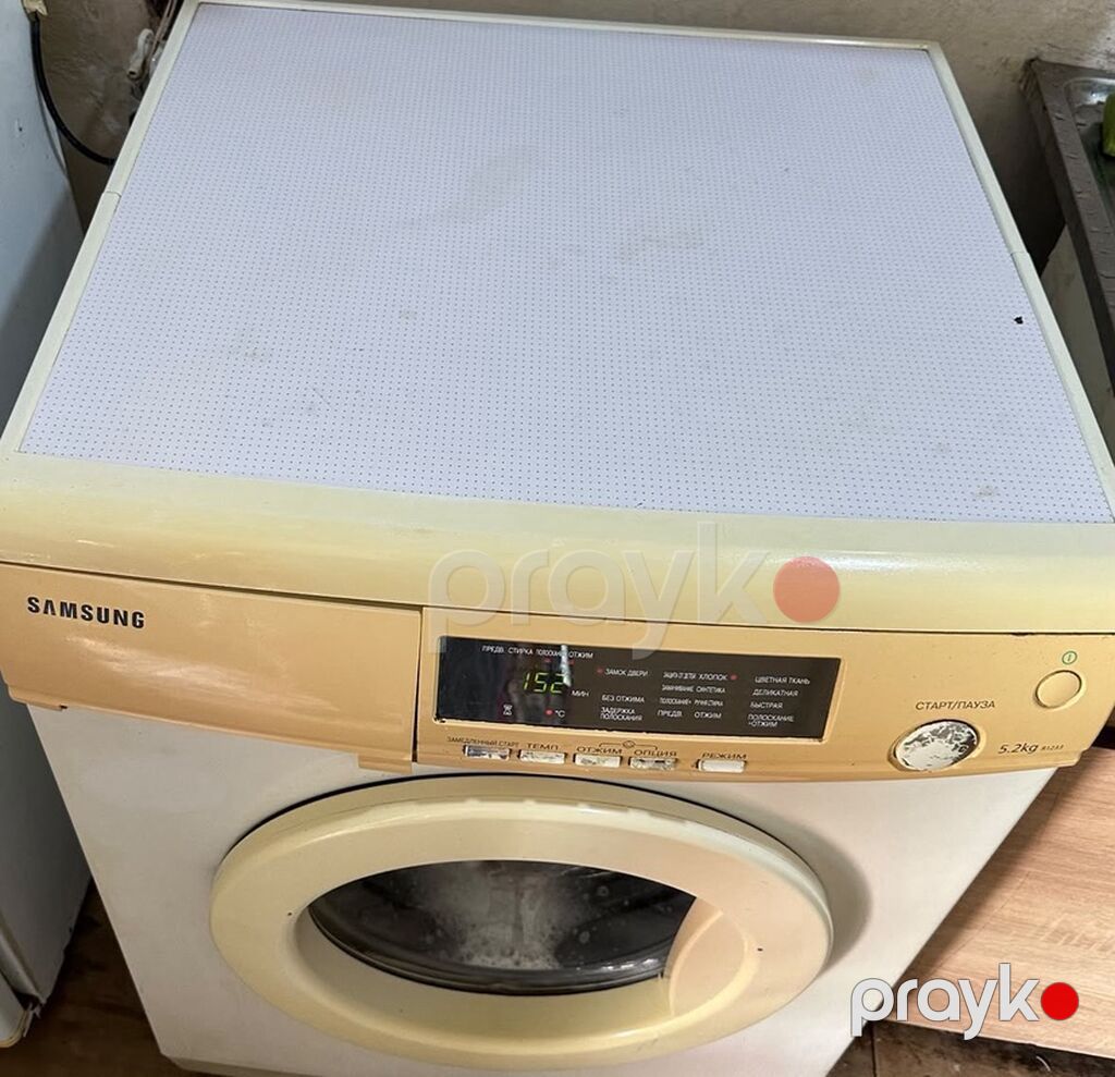 Heç bir problemi yoxdur.5.2 kg-dır Ünvan:Yeni Yasamal — Çamaşır maşınları, Sumqayıt (2)