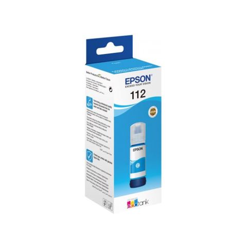 Epson 112 EcoTank CY Cyan Pigment Mürəkkəb Bottle 70 ml — Bakı