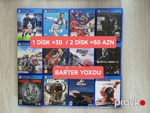 1disk =30az / 2disk =50azn – ideal vəziyətdə Qiymətə görə və s. boşuna — Bakı