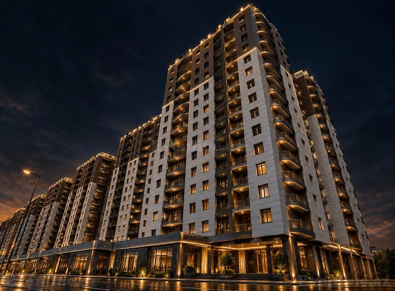 Kirayə verilir 2 otaqlı Mənzil Yeni tikili 78 m² Bakı, Yasamal r., İnşaatçılar m., Yeni Yasamal — Bakı