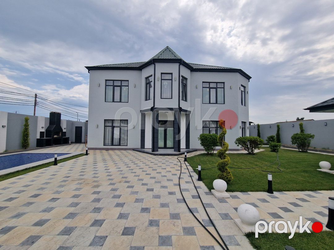 Satılır 6 otaqlı həyət evi/bağ evi 240 m² — Ev, villa, Bakı (4)