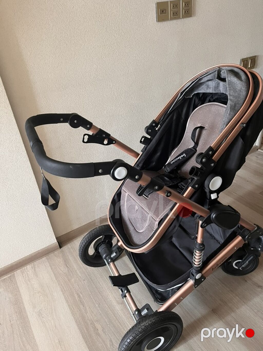 Belecoo 2-in-1 uşaq arabası - Çərçivə: möhkəm alüminium — Arabalalar, Xırdalan (4)