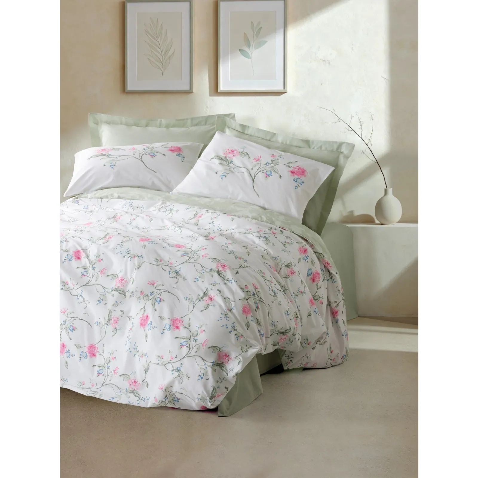 Yataq dəsti Cotton Box tək nəfərlik, Olina yesil (8680108086438) — Bakı