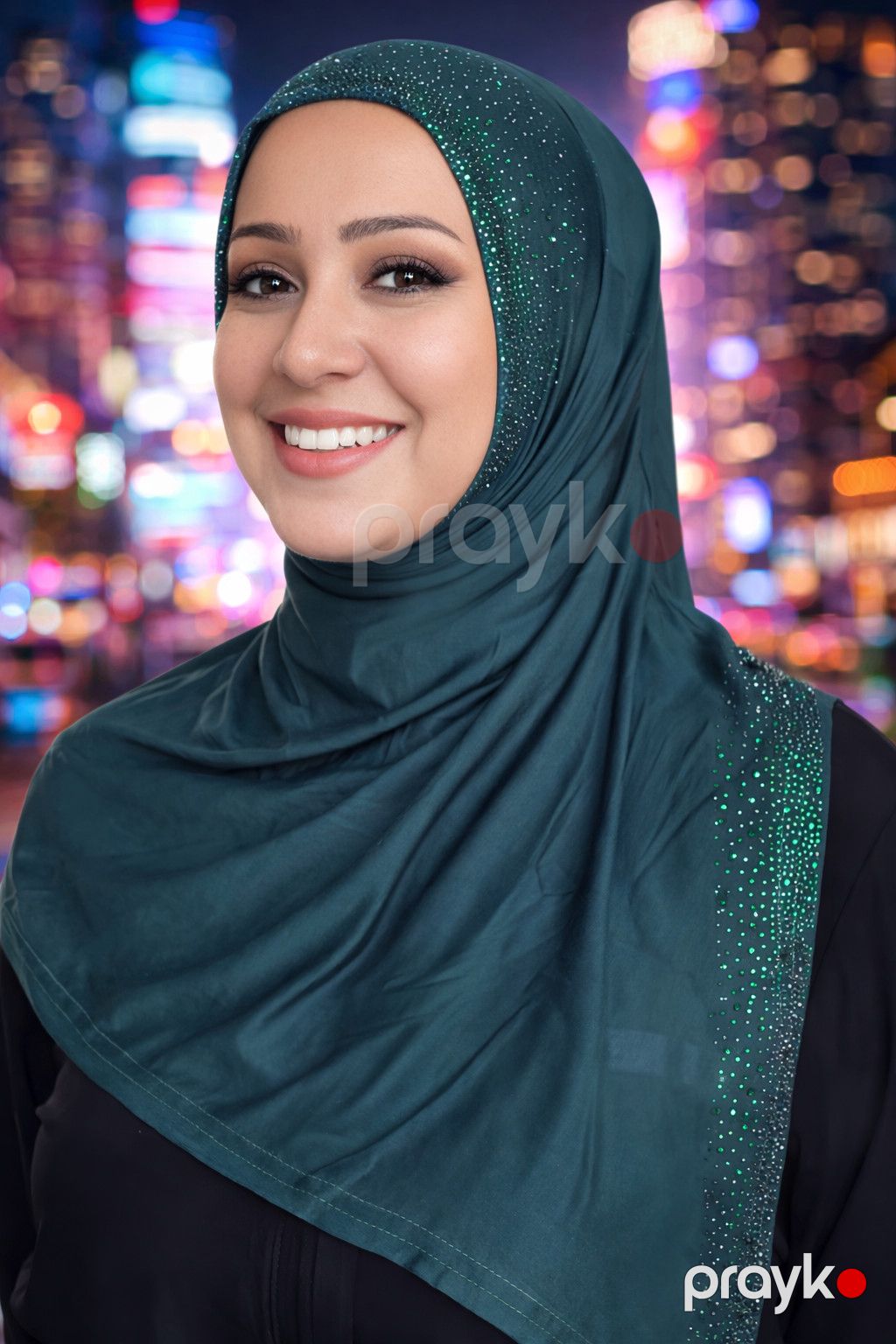 Hicab hicab_1, yaşıl, pambıq — Mallar, Bakı (2)