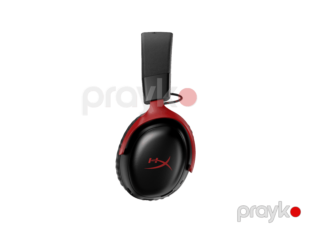 HyperX Cloud III S Wireless Gaming Headset (Black-Red) (A59Z0AA) — Qulaqcıqlar, Bakı (2)