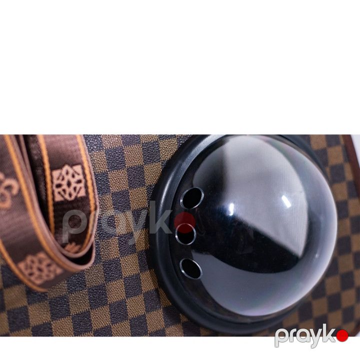 Daşıma çantası pişiklər və itlər üçün LV, dəri, qəhvəyi, 41x25x26 sm — Mallar, Bakı (3)