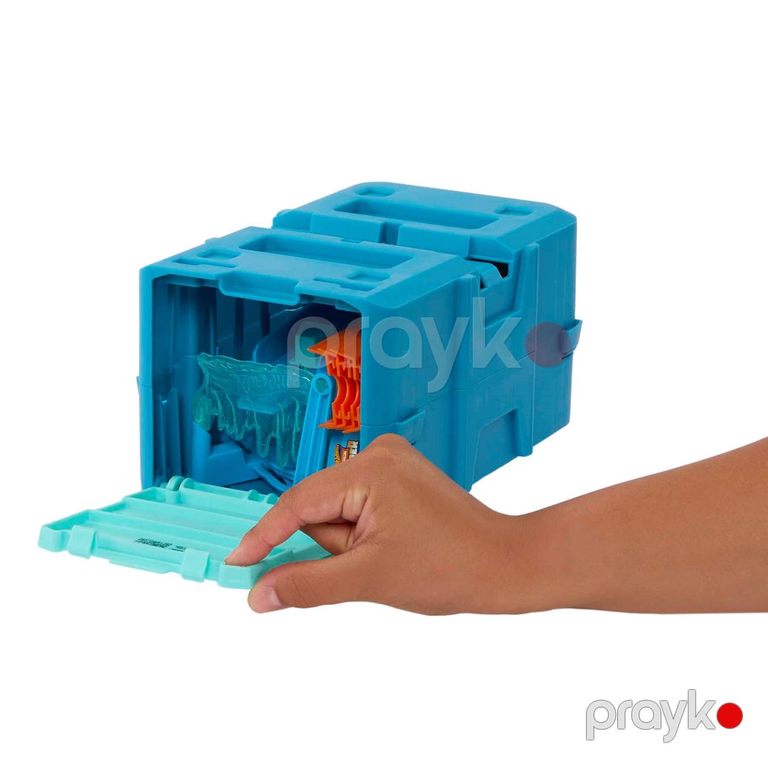 Avtotrek Hot Wheels Track Builder Ice Crash Pack HKX40 — Mallar, Bakı (3)