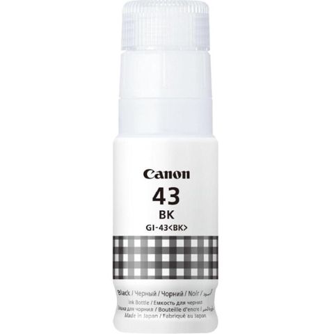 Canon GI-43BK 4698C001 Black Qara Mürəkkəb Konteyneri 60 ml — Bakı