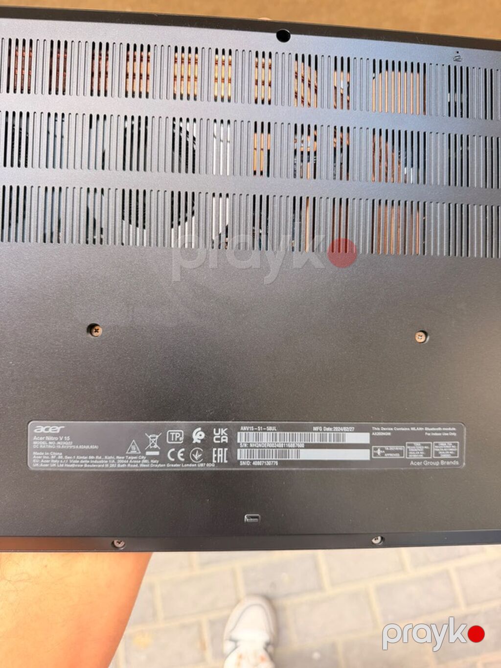 Acer Nitro V 15 (ANV15-51) oyun noutbuku - Ekran: 15.6" IPS, Full HD — Acer, Digah (4)