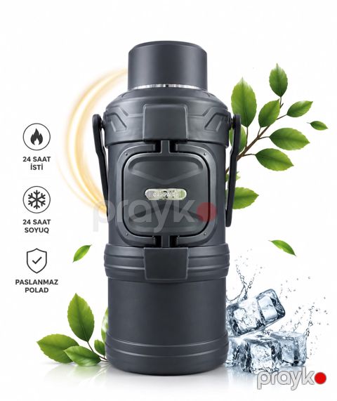 Termos, 5000 ml, paslanmayan polad, tünd göy — Bakı