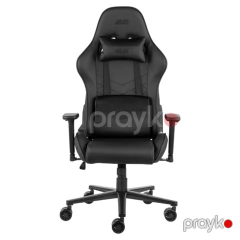 2E Gamıng Chair Bushıdo Lite, fabric, 2D-Armrests, black (2E-GC-BUS-ESBK-2E) — Bakı