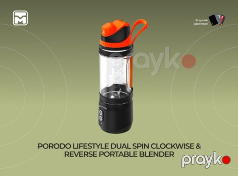 Porodo Lifestyle Dual Spin Clockwise Reverse Portable Blender — Bakı