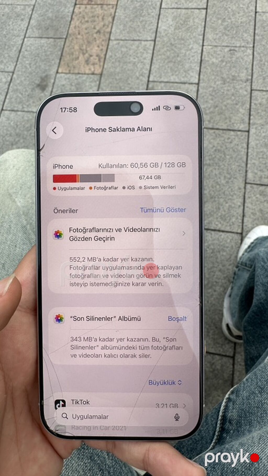 IPhone 16 Pro, 128 GB, Ağ, Face ID — Apple iPhone, Bakı (7)