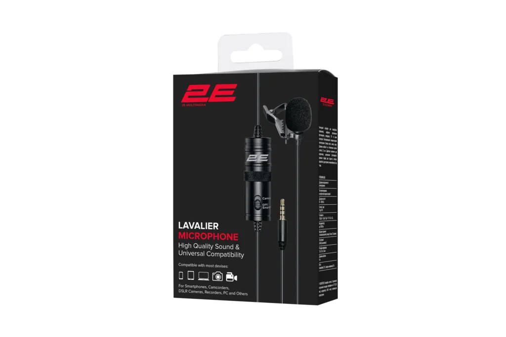 2E Lavalier Microphone ML010 3.5mm(2E-ML010) — Mikrafonlar, Bakı (2)