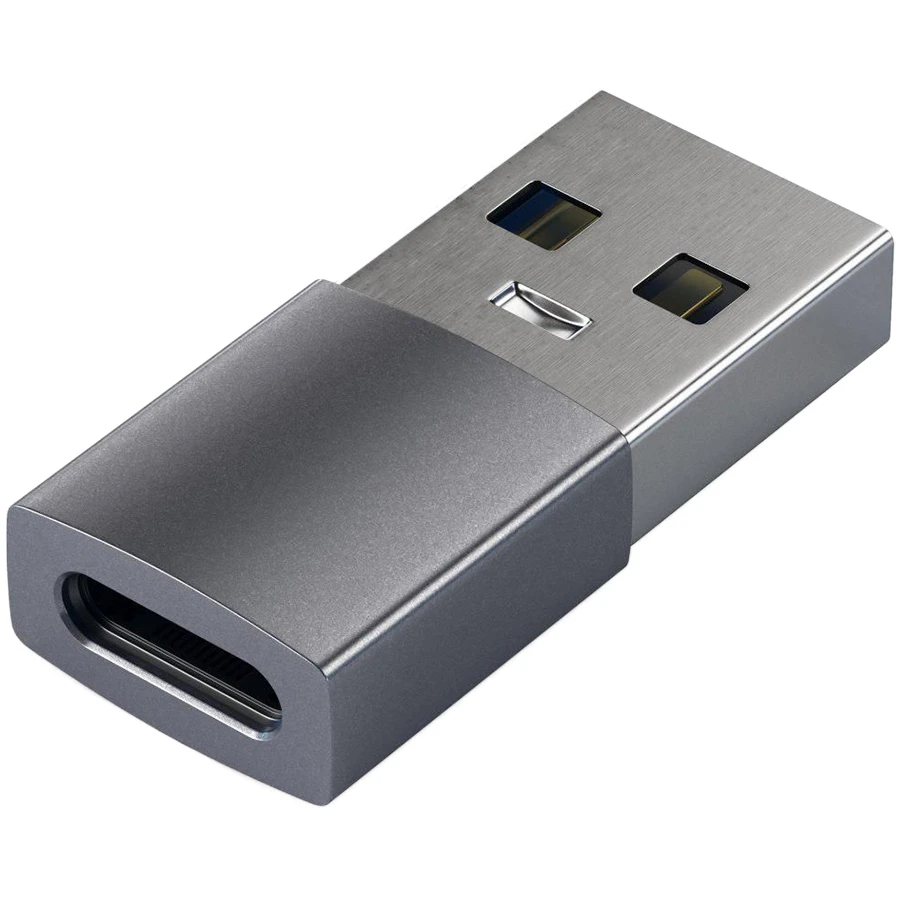 Adapter Satechi Type-A to Type-C Space Gray — Mallar, Bakı (4)