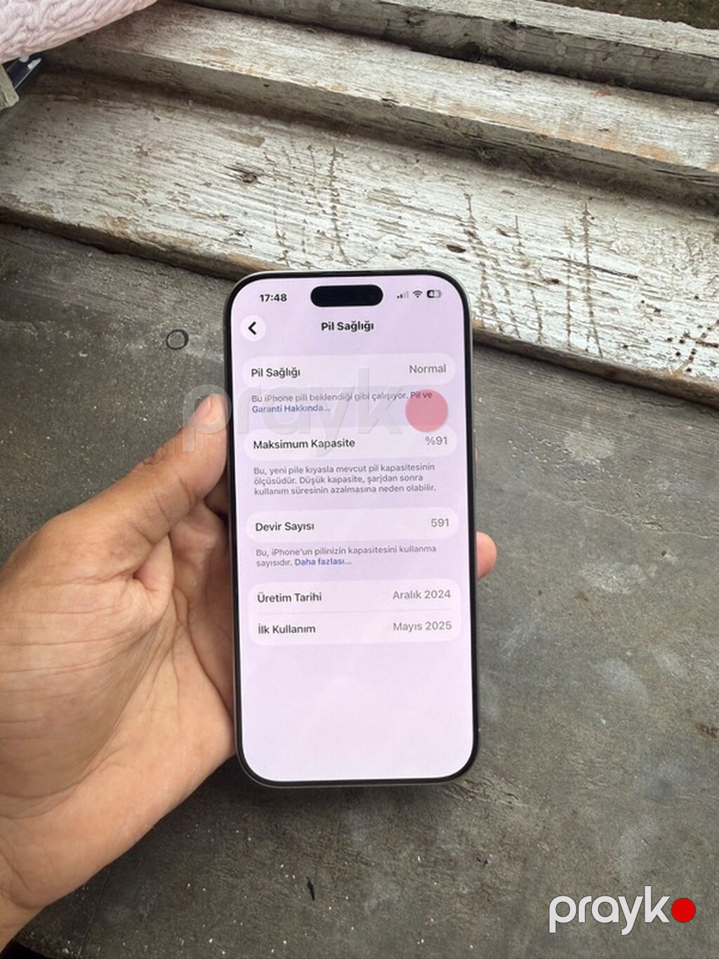 IPhone 16 Pro, 128 GB, Natural Titanium, Face ID — Apple iPhone, Masallı (7)