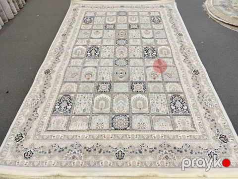 Xalça SH8999, bej, ipək, 200x400 sm — Bakı