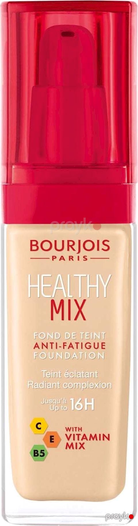 Tonal baza Bourjois Radiance Reveal Healthy Mix Foundation 51 Light Vanilla 30 ml — Bakı