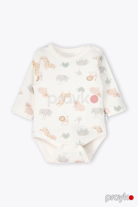 Bodi Bebetto T4320, pambıq, krem, 6–9 ay — Bakı