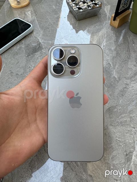 IPhone 16 Pro, Natural Titanium, Simsiz şarj — Masazır