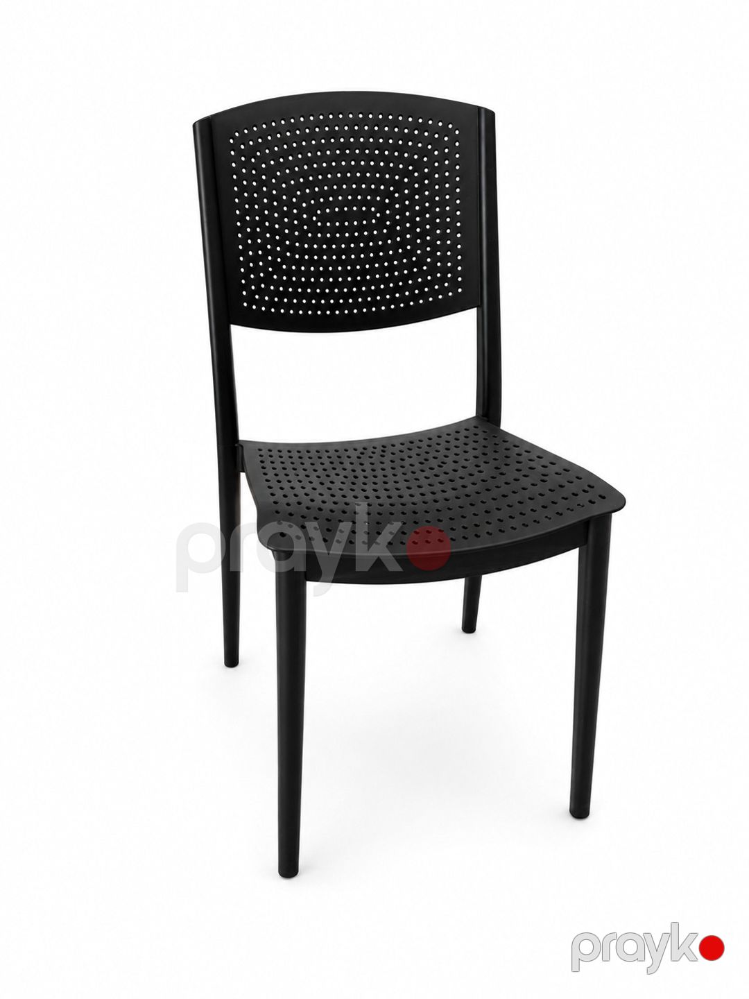 Bağ üçün stul Capissi, plastik/polipropilen, 43x86 sm, qara — Mallar, Bakı (2)