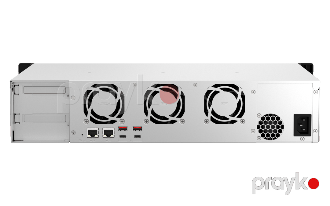 Qnap 8-Bay Short Depth Rackmount NAS AMD Ryzen V1500B 4GB 2.5GbE-(TS-873AeU-4G) — Şəbəkə və server avadanlığı, Bakı (2)