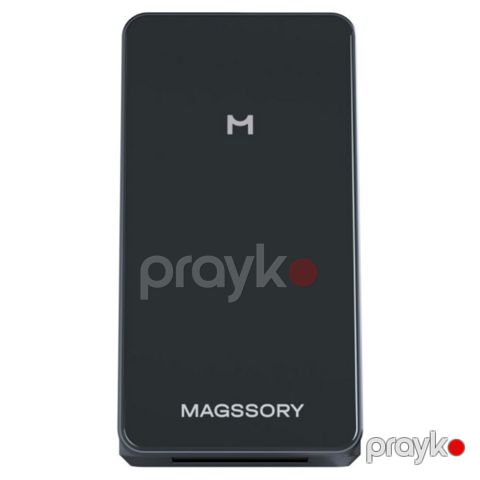Magssory Flip WCH014 – simsiz şarj cihazı (Antrasit, WCH014b) — Bakı