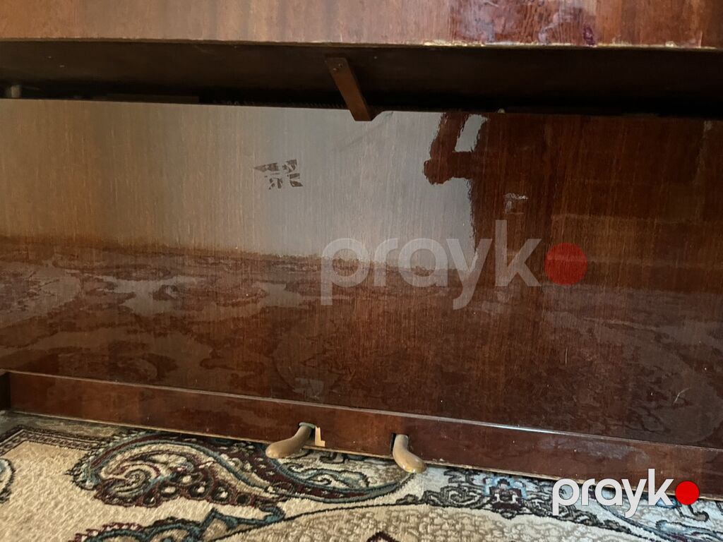 Upright (divar tipli) pianino – Oktaba markası. - Korpus: tünd — Pianino və digər klaviş alətləri, Qobu (5)