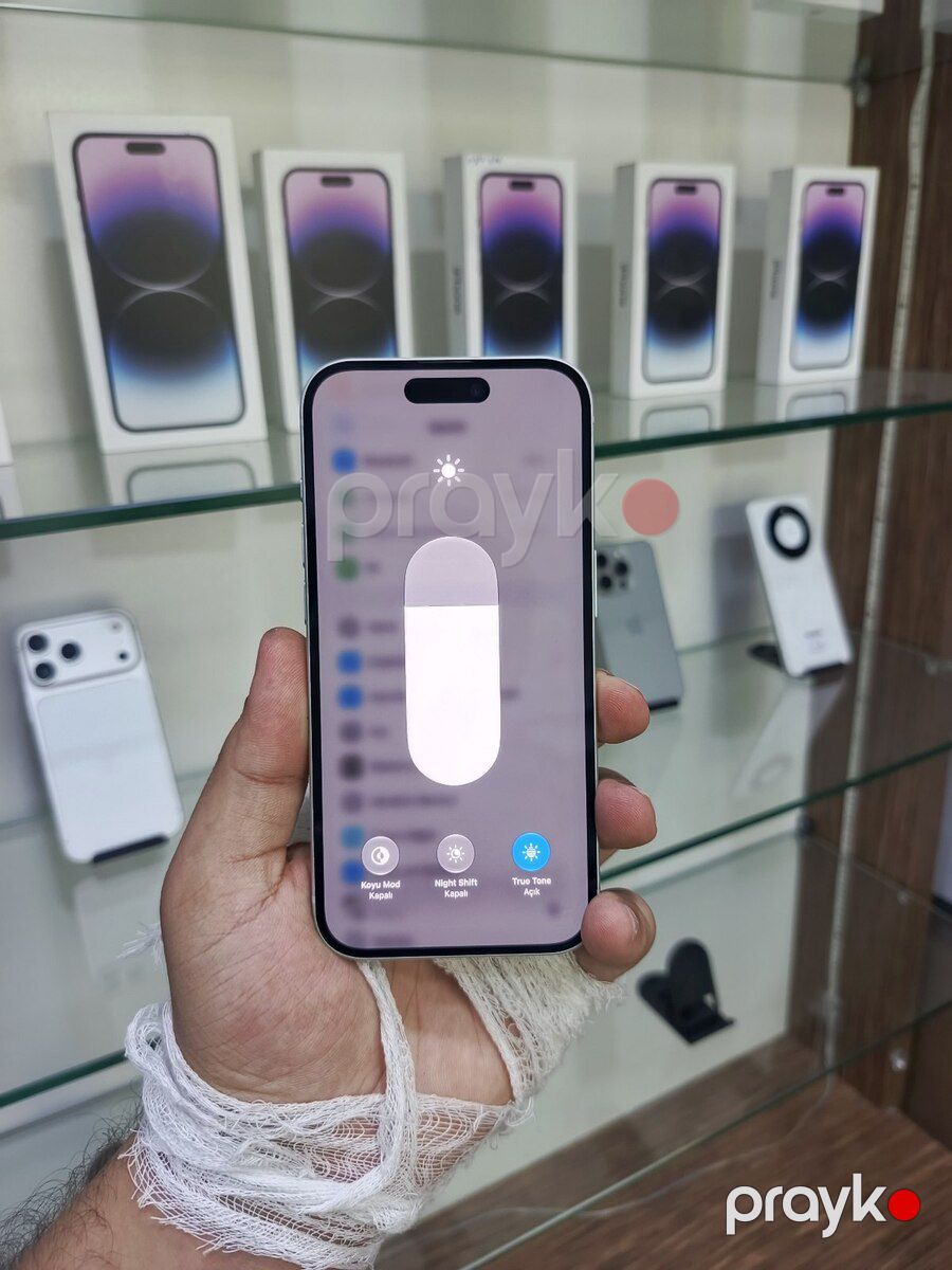 Apple iPhone 14 Pro Silver 256GB/6GB — Smartfonlar, Bakı (5)