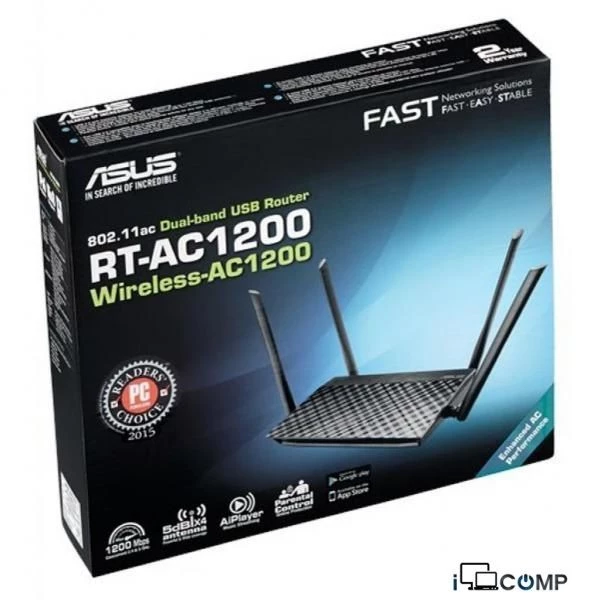 ASUS RT-AC1200G (90IG0211-BM3D00) Wi-Fi Router — Giriş nöqtələri, Bakı (3)