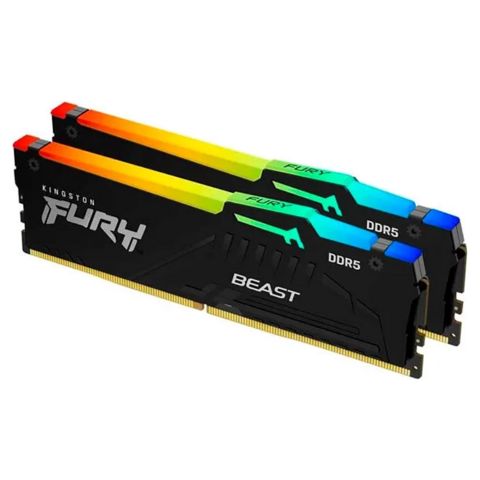 Operativ yaddaş (RAM) “Kinton Fury DDR5 64GB RGB 6000Mhz 2x32GBgs” (KIN-D5-64-6000-KT-FY-RGB) — Bakı