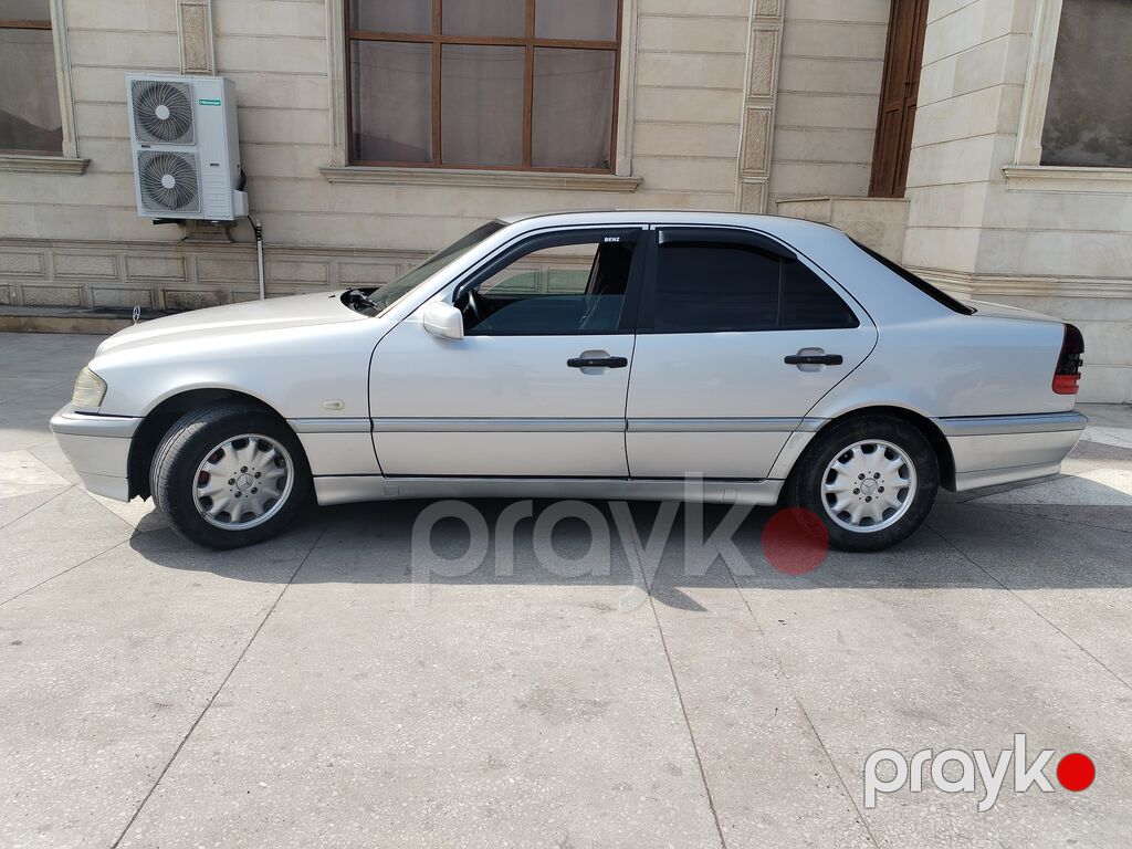 Mercedes-Benz C-Class (W202) sedan – gümüşü rəng - Kuzov: 4 qapılı — Avtomobillər, Tovuz (5)