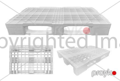 Pallet - poddon plastik Euro Pallet (150 mm x 800 mm x 1200 mm) — Bakı