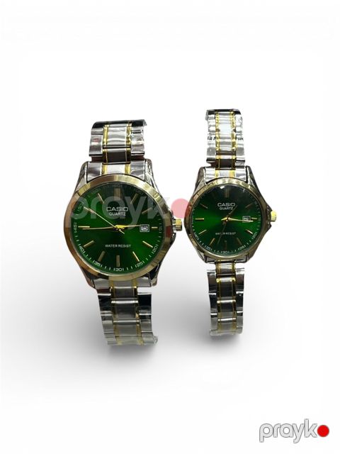 Saat dəsti C8791 Silver/Green — Bakı