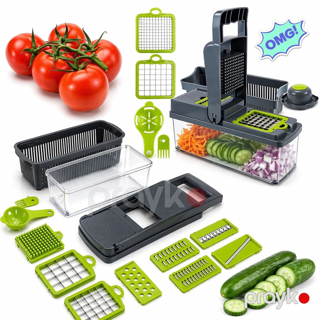 Tərəvəz doğrayıcı No Brand 06090987_RB, yaşıl — Mallar, Bakı