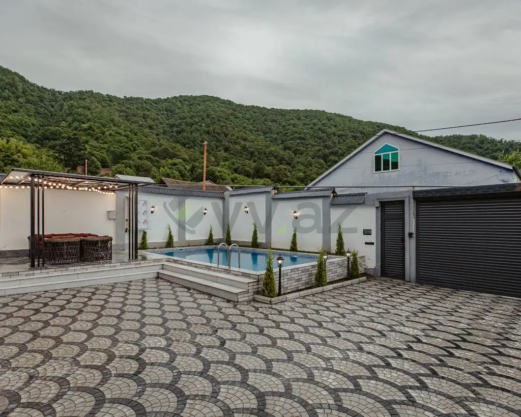3 otaqlı Həyət evi Kirayə (günlük), Qəbələ — Ev, villa, Qəbələ (12)