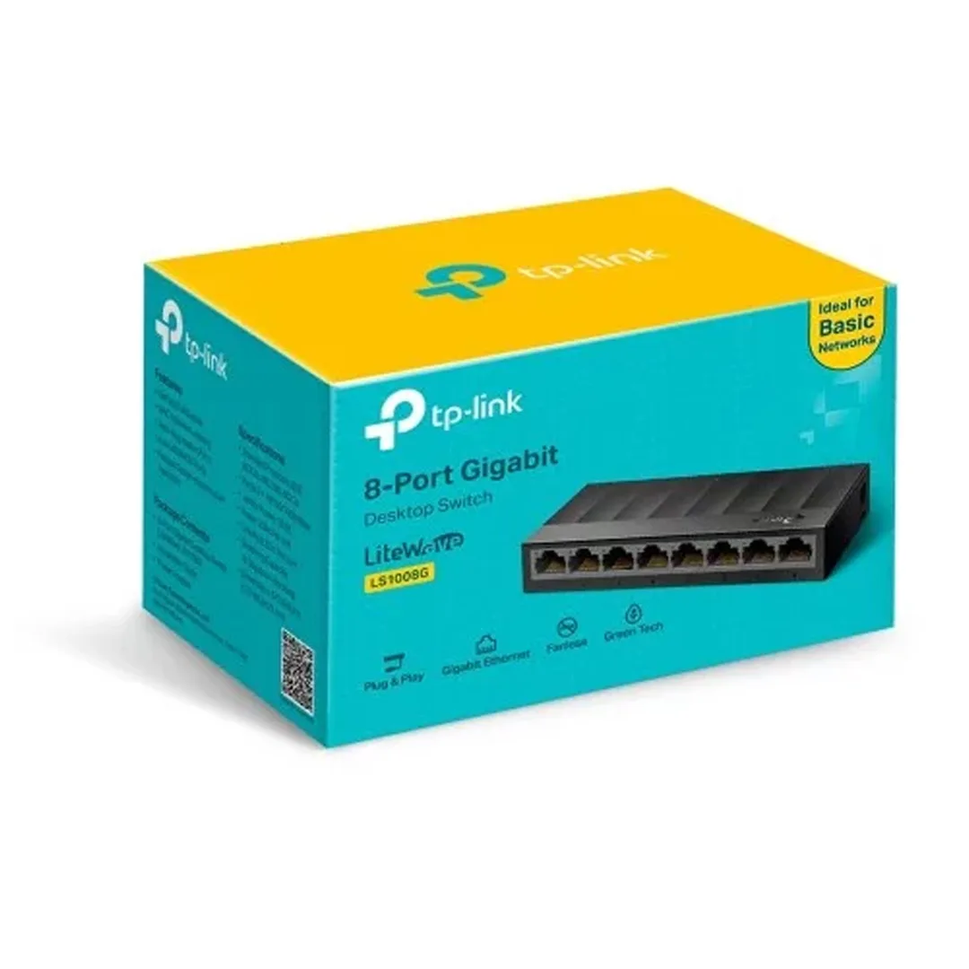 TP-Link - LS1008G (8-Port Gigabit Desktop Switch) — Mallar, Bakı (2)