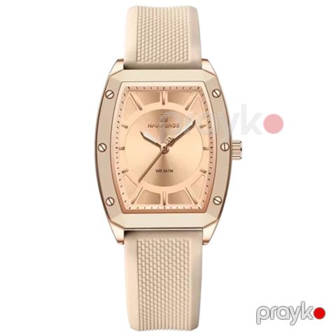 Qol saatı NaviForce NF5049 Rose Gold/Cream — Bakı