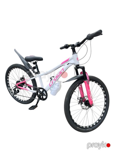 Velosiped V-26, ağ/çəhrayı, 24" — Bakı